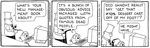 Dilbert Cartoon